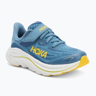 Dětské běžecké boty HOKA Clifton 10 alpine blue/foggy night