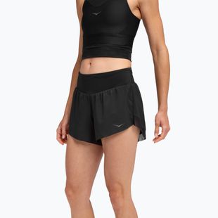 Dámské běžecké šortky HOKA Glide 4" black