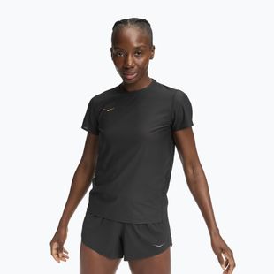 Dámské běžecké tričko HOKA Airolite 2.0 black/gold