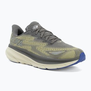 Pánské běžecké botyHOKA Clifton 9 GTX gravel/eggshell