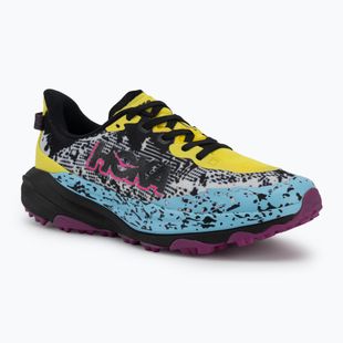 Dětské běžecké boty HOKA Speedgoat 6 electric lemon/black