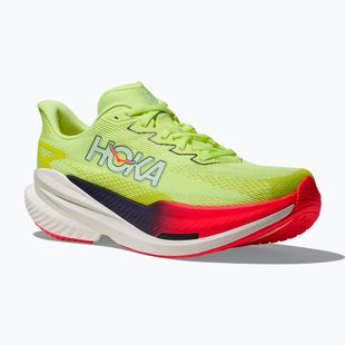 Pánské běžecké boty Hoka Mach X 3 neon yuzu/squid ink