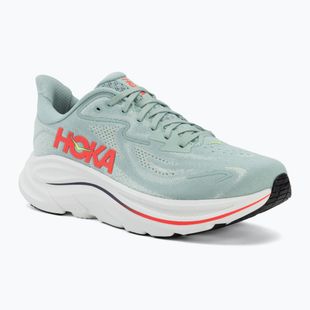 Pánské běžecké boty HOKA Clifton 10 sage/neon flame