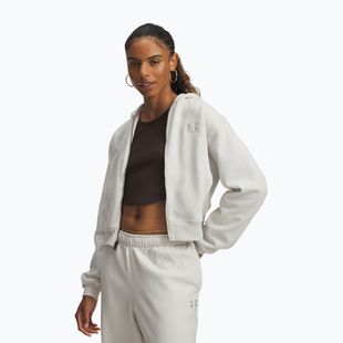 Dámská tréninková mikina Under Armour Icon Vida Fleece FZ summit white/summit white
