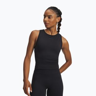 Dámské tréninkové tričko Under Armour Project Rock Seamless black/grey