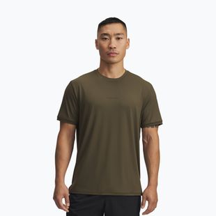 Pánské tréninkové tričko Under Armour Project Rock Iso Chill expedition green/baroque green