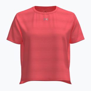 Dámské běžecké tričko Under Armour Velociti electric tangerine/black/green mode