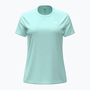 Dámské tréninkové tričko Under Armour Tech SSC - Solid refresh mint/white