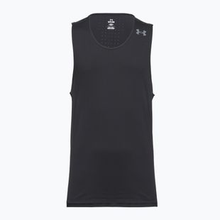 Pánské běžecké tričko Under Armour Velociti Pro Singlet black/black/metallic silver