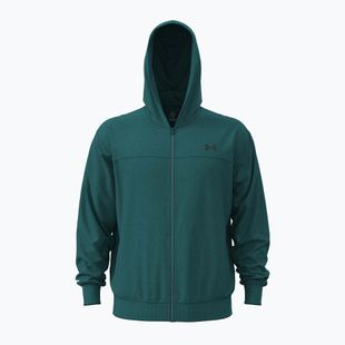 Pánská mikina Under Armour Rival LW FZ rack green/black