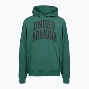 Pánská mikina Under Armour Rival LW Graphic Hoodie rack green/black