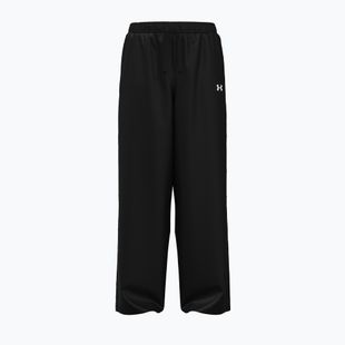 Dětské kalhoty Under Armour G Icon Woven Open Leg Pant black/black/white