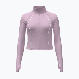 Dámská tréninková mikina Under Armour Meridian Contour Full Zip mauve pink/white/mauve pink