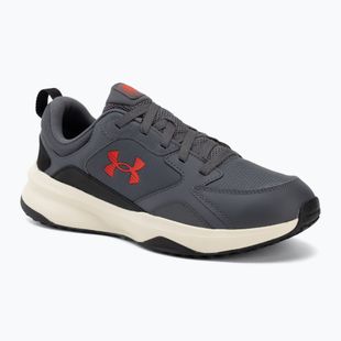 Pánské tréningové boty Under Armour Charged Edge castlerock/winter white/anthem red