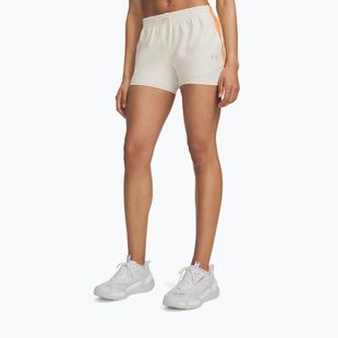 Dámské běžecké šortky Under Armour Velociti Pro 4" 2N1 Shorts stone/reflective