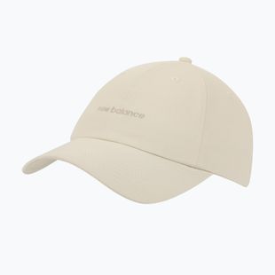 Dámská kšiltovka New Balance 6 Panel Linear Logo linen lin