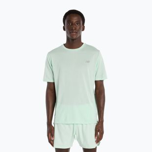 Pánské tričko New Balance Athletics Run cosmic jade heather
