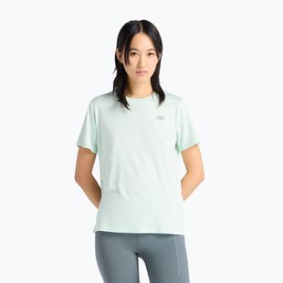 Dámské běžecké tričko New Balance Essentials cosmic jade