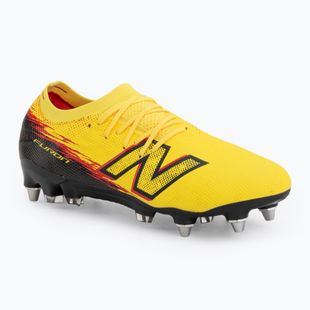 Buty piłkarskie New Balance Furon Elite V8 FG punch yellow/black 100/fire cracker