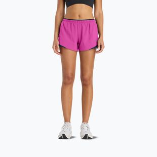Dámské běžecké šortky New Balance Run Essentials 3" pink heat