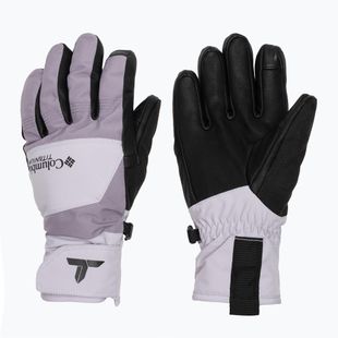Dámské trekingové rukavice Columbia PowBound lavender pearl/shale purple/black