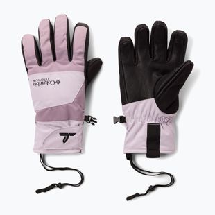 Dámské trekingové rukavice Columbia PowBound lavender pearl/shale purple/black