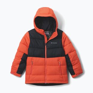 Dětská zateplená bunda Columbia Pike Lake II Hooded zing/black