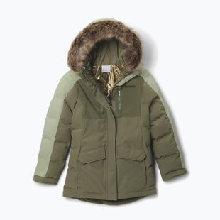 Dětská zateplená bunda Columbia Girl's Marquam Peak Fusion II stone green/safari