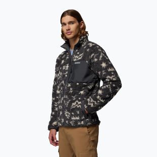 Pánská fleecová bunda Columbia Winter Pass Reversible shark/peaked tonal