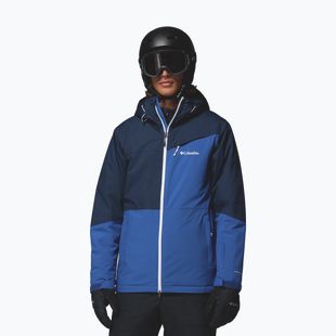 Pánská lyžařská bunda Columbia Iceberg Point II mountain blue/collegiate navy