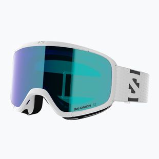 Lyžařské brýle Salomon Aksium 2.0 white/ml mid blue