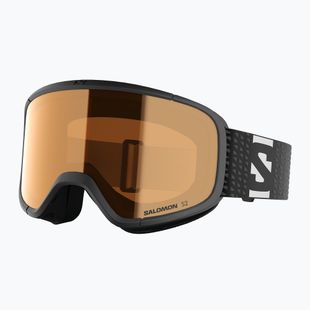 Dětské lyžařské brýle Salomon Lumi Acces Jr black/flash toric orange