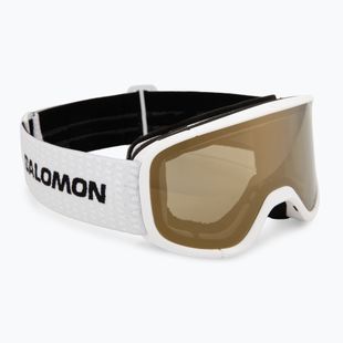 Dětské lyžařské brýle Salomon Lumi Acces Jr white/flash gold