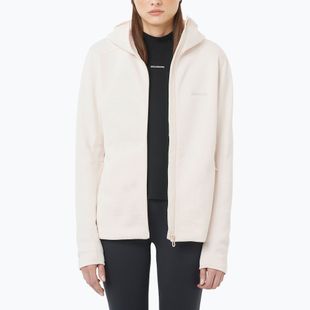 Dámská mikina Salomon Outline Warm Fleece Hoodie whisper white