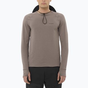 Pánská mikina Salomon Essential Lightwarm CN iron