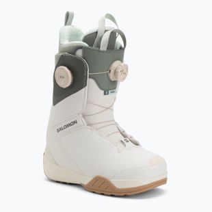 Dámské snowboardové boty Salomon Kiana Dual Boa W vanilla ice/agave green/clearly aqua