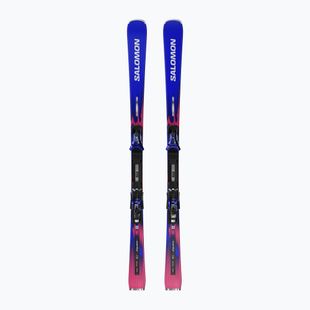 Sjezdové lyže + vázání Salomon Equipe SL 12 + I12 GW race blue/equipe red