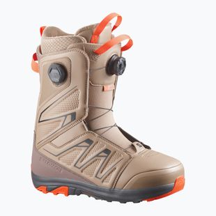 Pánské snowboardové boty Salomon Launch Boa SJ Boa kelp/brown lentil/dragon fire