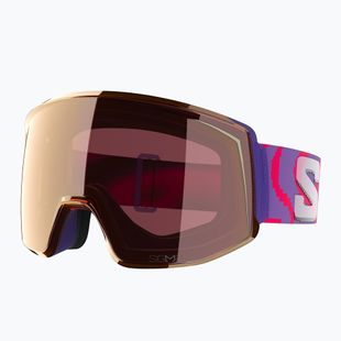 Lyžařské brýle Salomon Skarn Prime Sigma S2+S1 ultra violet/sigma copper/sigma clear pink