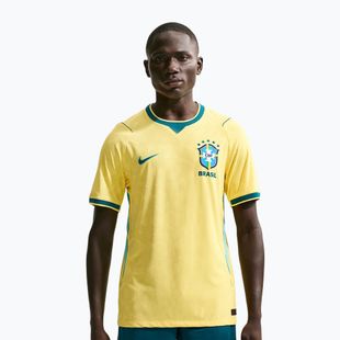 Pánské fotbalové tričko Nike Brazil 2026/27 Match Home canary/light mint/geode teal