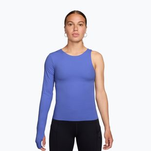 Dámské tréninkové tričko Nike Zenvy Dri-Fit One Sleeve Top sapphire/white/white