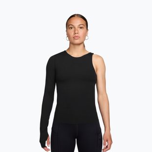 Dámské tréninkové tričko Nike Zenvy Dri-Fit One Sleeve Top black/white/cool grey