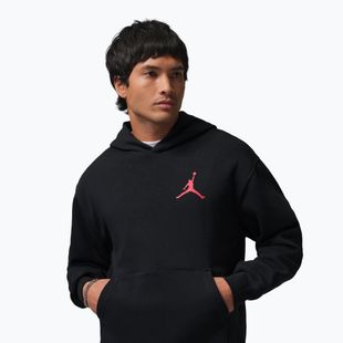 Pánská mikina Jordan Pullover Hoodie black/gym red