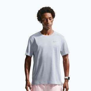 Pánské běžecké tričko Nike Miler Dri-Fit UV grey fog/particle grey