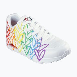 Dámské boty SKECHERS Uno Full Of Love white