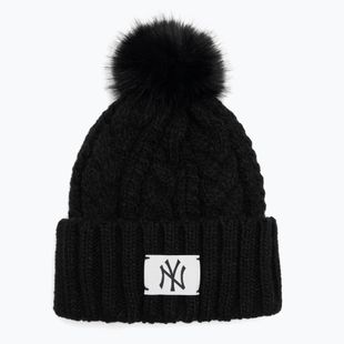 Dámská zimní čepice New Era Cable Wide New York Yankees black