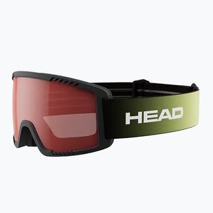 Dětské lyžařské brýle HEAD Contex Yuki Jr red/lime
