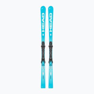 Sjezdové lyže + vázání HEAD WC Rebels e-Speed Pro RP WCR 14 + Protector+ FF 14 GW blue/white