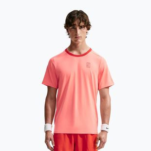 Pánské tričko na lezení Nike Court Dri-Fit Advantage atomic pink/picante red/picante red