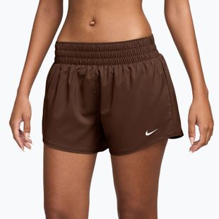 Dámské šortky Nike One Dri-Fit 3" cacao wow/white